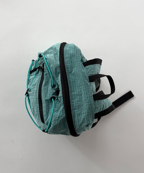 210nouve(トゥージュヌーブ)の「ドロスト ナイロン カラー バックパック / ナップサック(バックパック/リュック・レディース・アイボリー/パープル/ブラック/ブルーグリーン/ライトグリーン/ブラウン・FREE)」の13枚目の写真