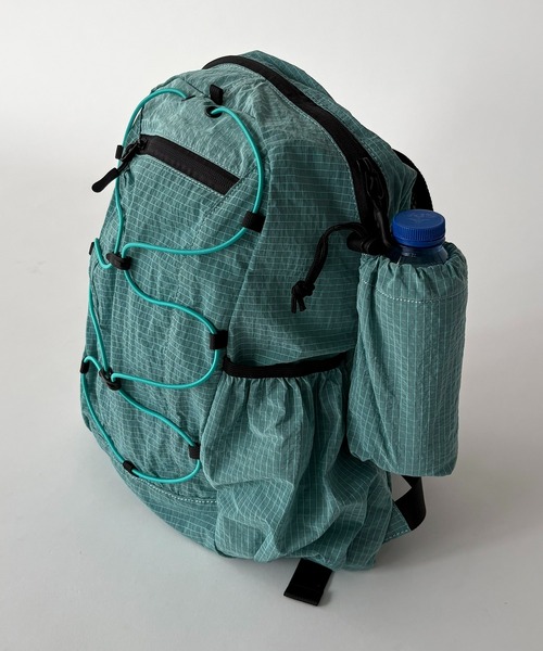 210nouve(トゥージュヌーブ)の「ドロスト ナイロン カラー バックパック / ナップサック(バックパック/リュック・レディース・アイボリー/パープル/ブラック/ブルーグリーン/ライトグリーン/ブラウン・FREE)」の16枚目の写真