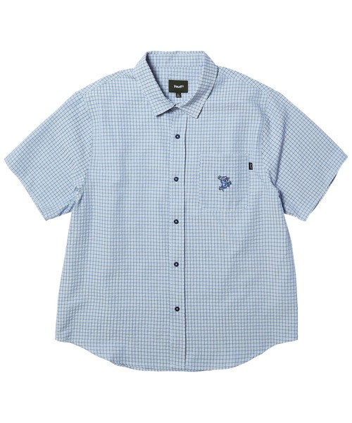 HUF(ハフ)の「STUCK ON YOU PLAID SHIRT(シャツ/ブラウス・メンズ・ナチュラル/ブルー系その他・S/M/L/XL/XXL)」の2枚目の写真