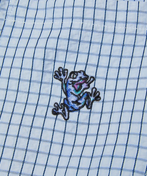 HUF(ハフ)の「STUCK ON YOU PLAID SHIRT(シャツ/ブラウス・メンズ・ナチュラル/ブルー系その他・S/M/L/XL/XXL)」の16枚目の写真