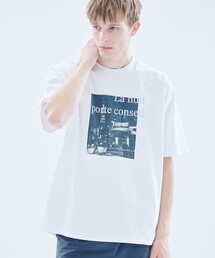 ABAHOUSE | SCENE GRAPHIC フォトTシャツ / リラックスフィット(Tシャツ/カットソー)