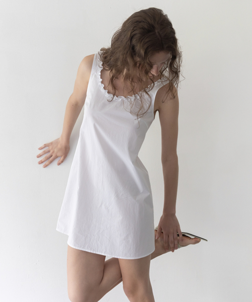 haag(ヘイグ)の「blossom dress (white)(ワンピース・レディース・その他・FREE)」の2枚目の写真