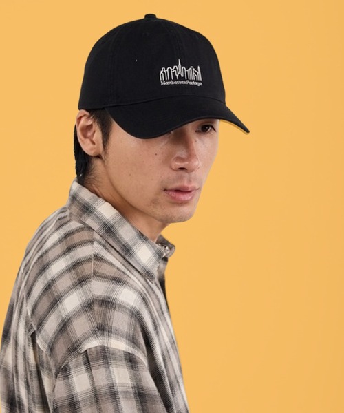 Manhattan Portage（マンハッタンポーテージ）の「Manhattan Portage / マンハッタンポーテージ WASHED TWILL 6P CAP ウォッシュド ツイル 6パネル キャップ フロントロゴ メンズ レディース 2026年秋冬 秋物（キャップ・メンズ・チャコールグレー/ブラック/ブラウン/サンドベージュ・FREE）」の2枚目の写真