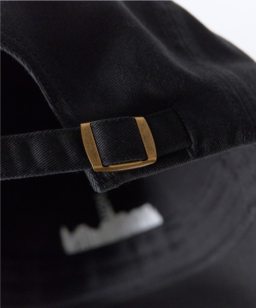 Manhattan Portage（マンハッタンポーテージ）の「Manhattan Portage / マンハッタンポーテージ WASHED TWILL 6P CAP ウォッシュド ツイル 6パネル キャップ フロントロゴ メンズ レディース 2026年秋冬 秋物（キャップ・メンズ・チャコールグレー/ブラック/ブラウン/サンドベージュ・FREE）」の10枚目の写真