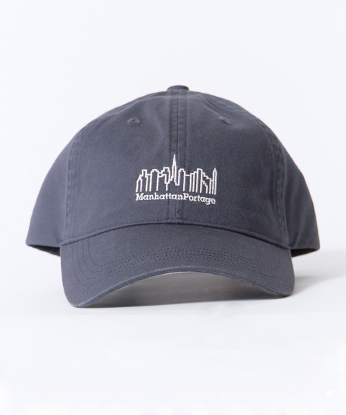 Manhattan Portage（マンハッタンポーテージ）の「Manhattan Portage / マンハッタンポーテージ WASHED TWILL 6P CAP ウォッシュド ツイル 6パネル キャップ フロントロゴ メンズ レディース 2026年秋冬 秋物（キャップ・メンズ・チャコールグレー/ブラック/ブラウン/サンドベージュ・FREE）」の8枚目の写真
