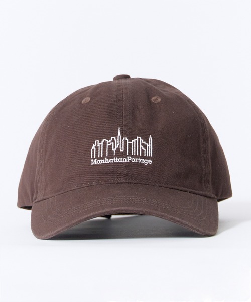 Manhattan Portage（マンハッタンポーテージ）の「Manhattan Portage / マンハッタンポーテージ WASHED TWILL 6P CAP ウォッシュド ツイル 6パネル キャップ フロントロゴ メンズ レディース 2026年秋冬 秋物（キャップ・メンズ・チャコールグレー/ブラック/ブラウン/サンドベージュ・FREE）」の7枚目の写真