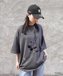 GOOD ROCK SPEED（グッドロックスピード）の「GOOD ROCK SPEED (グッドロックスピード) 別注MickeyペイントTEE UNISEX（Tシャツ/カットソー）」