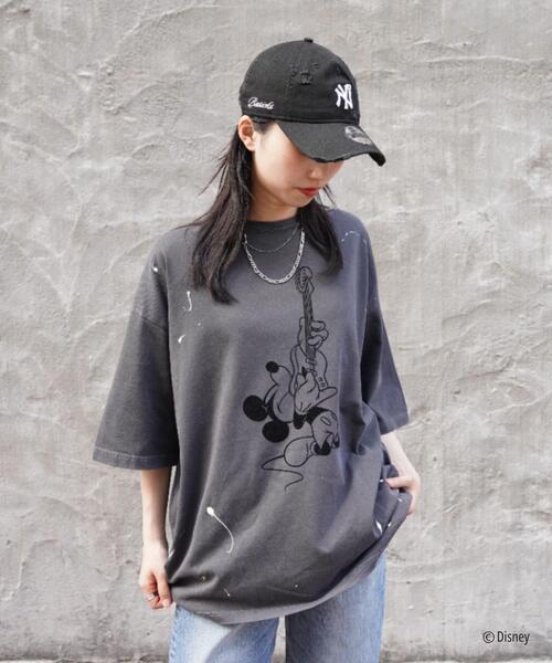 GOOD ROCK SPEED Mickey print футболка унисекс