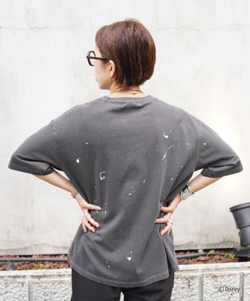 GOOD ROCK SPEED(グッドロックスピード)の「GOOD ROCK SPEED (グッドロックスピード) 別注MickeyペイントTEE/UNISEX(Tシャツ/カットソー・レディース・ブラック・L/M/XL)」の10枚目の写真