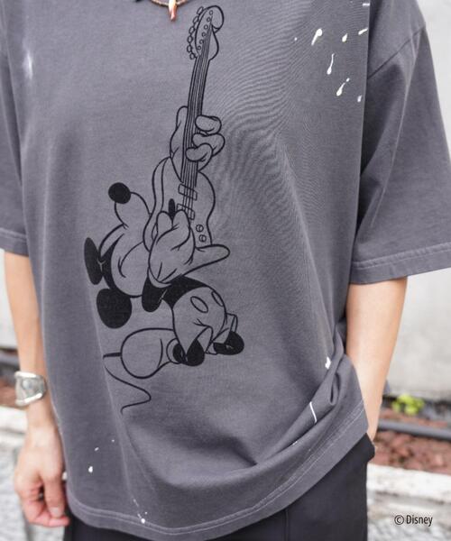 GOOD ROCK SPEED(グッドロックスピード)の「GOOD ROCK SPEED (グッドロックスピード) 別注MickeyペイントTEE/UNISEX(Tシャツ/カットソー・レディース・ブラック・L/M/XL)」の14枚目の写真