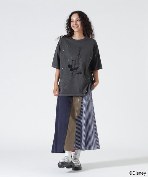 GOOD ROCK SPEED(グッドロックスピード)の「GOOD ROCK SPEED (グッドロックスピード) 別注MickeyペイントTEE/UNISEX(Tシャツ/カットソー・レディース・ブラック・L/M/XL)」の22枚目の写真