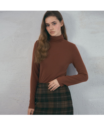 Wool Basic Turtleneck long sleeve T-shirt_5color(O25-TP22)