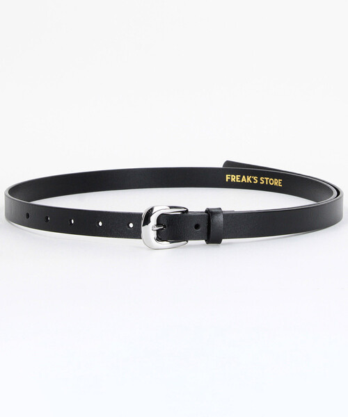 FREAK'S STORE(フリークスストア)の「牛革ナローベルト/リアルレザー(ベルト・メンズ・ブラック/ダークブラウン・ONE SIZE)」の10枚目の写真
