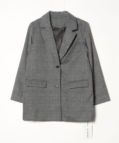 セール】カラミ織り5分袖ジャケット 657167【KKfashion紹介アイテム