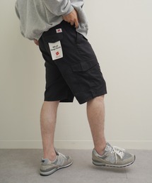 ZIP FIVE | Hanes コットン100% ワンウォッシュ チノクロス カーゴショートパンツ(カーゴパンツ)