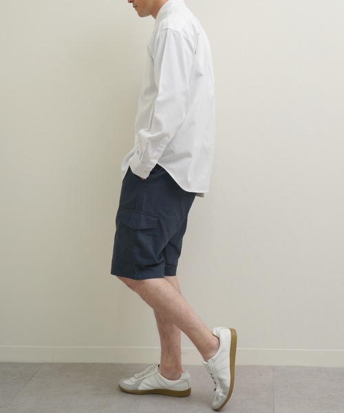 ZIP FIVE(ジップファイブ)の「Hanes コットン100% ワンウォッシュ チノクロス カーゴショートパンツ(カーゴパンツ・メンズ・カーキ系/ベージュ/ネイビー系/ブラック・X-LARGE/LARGE/MEDIUM)」の7枚目の写真