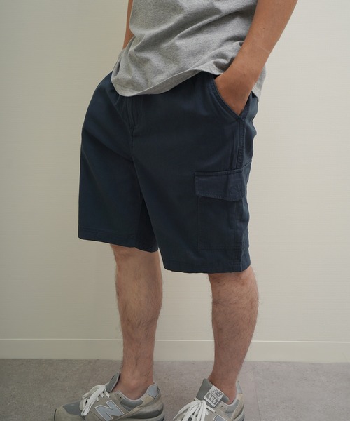 ZIP FIVE(ジップファイブ)の「Hanes コットン100% ワンウォッシュ チノクロス カーゴショートパンツ(カーゴパンツ・メンズ・カーキ系/ベージュ/ネイビー系/ブラック・X-LARGE/LARGE/MEDIUM)」の10枚目の写真