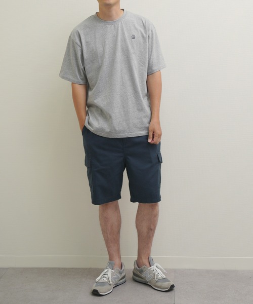 ZIP FIVE(ジップファイブ)の「Hanes コットン100% ワンウォッシュ チノクロス カーゴショートパンツ(カーゴパンツ・メンズ・カーキ系/ベージュ/ネイビー系/ブラック・X-LARGE/LARGE/MEDIUM)」の13枚目の写真