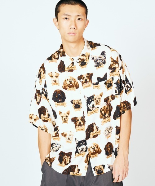 SUNNY  SPORTS（サニースポーツ）の「SUNNY SPORTS / PRINTED BOX SHIRT（シャツ/ブラウス・メンズ・その他2/その他1/ブラック・MEDIUM/SMALL）」の14枚目の写真