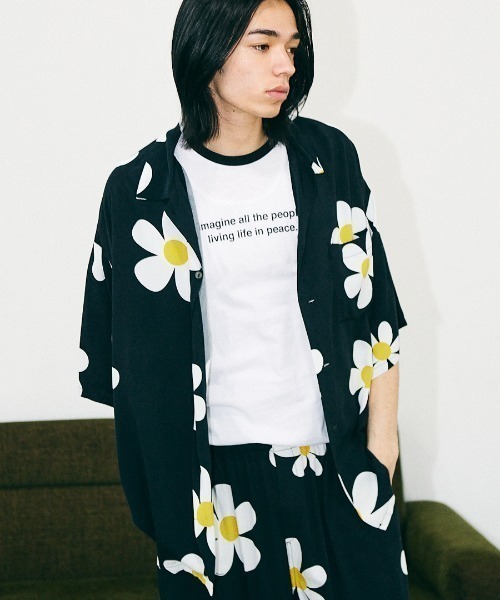 SUNNY  SPORTS（サニースポーツ）の「SUNNY SPORTS / PRINTED BOX SHIRT（シャツ/ブラウス・メンズ・その他2/その他1/ブラック・MEDIUM/SMALL）」の5枚目の写真