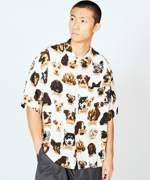 SUNNY  SPORTS（サニースポーツ）の「SUNNY SPORTS / PRINTED BOX SHIRT（シャツ/ブラウス・メンズ・その他2/その他1/ブラック・MEDIUM/SMALL）」の13枚目の写真