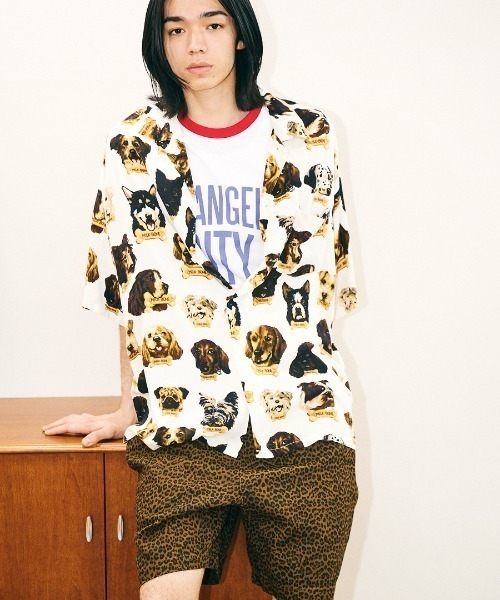 SUNNY  SPORTS（サニースポーツ）の「SUNNY SPORTS / PRINTED BOX SHIRT（シャツ/ブラウス・メンズ・その他2/その他1/ブラック・MEDIUM/SMALL）」の8枚目の写真