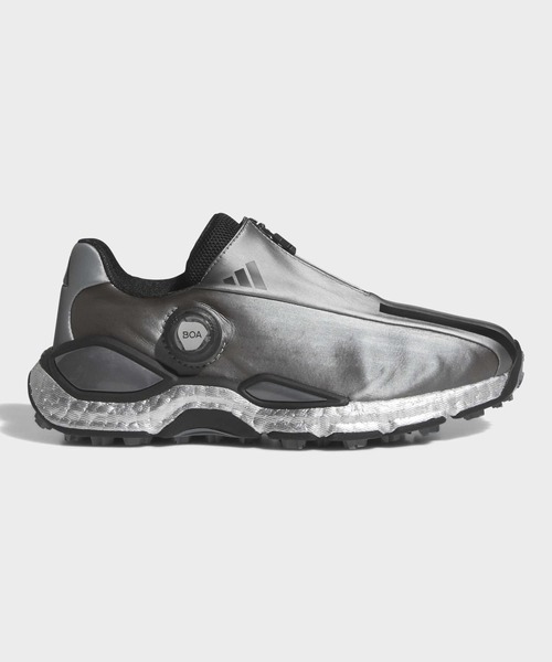 adidas(アディダス)の「コードカオス 27 ボア スパイクレス ゴルフシューズ / CODECHAOS 27 BOA SPIKELESS GOLF SHOES【adidas Golf/アディダスゴルフ】(スニーカー・レディース・グレー・22.5cm/23.5cm/24.5cm/25.5cm/23.0cm/24.0cm/25.0cm/26.0cm/22.0cm)」の1枚目の写真