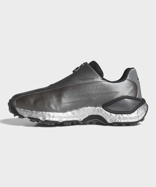 adidas(アディダス)の「コードカオス 27 ボア スパイクレス ゴルフシューズ / CODECHAOS 27 BOA SPIKELESS GOLF SHOES【adidas Golf/アディダスゴルフ】(スニーカー・レディース・グレー・22.5cm/23.5cm/24.5cm/25.5cm/23.0cm/24.0cm/25.0cm/26.0cm/22.0cm)」の6枚目の写真