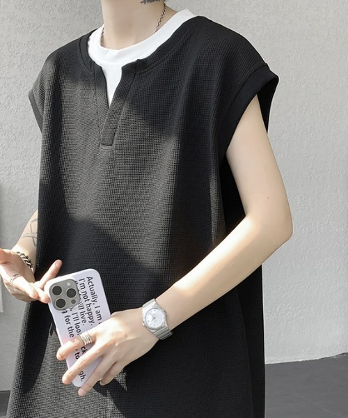 REBALANCE（リバランス）の「メンズ ワッフル ノースリーブセットアップ（その他トップス・メンズ・B/A・X-LARGE/LARGE/MEDIUM）」の20枚目の写真