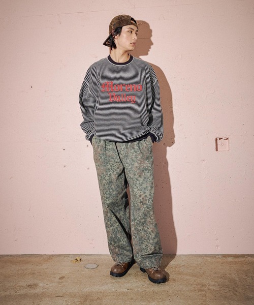 niko and...（ニコアンド）の「リバーシブル裏毛プルオーバー（Tシャツ/カットソー・メンズ・ネイビー/チャコール/ブラウン/ライトグレー・MEDIUM/LARGE）」の13枚目の写真