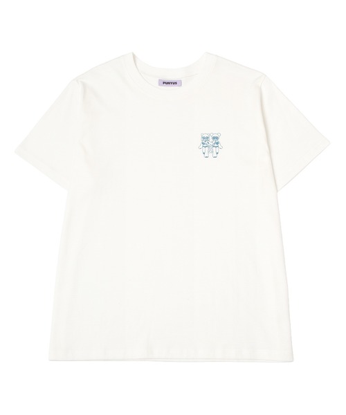 PUNYUS(プニュズ)の「【NEW SIZE】ice cream twins Tシャツ(Tシャツ/カットソー・レディース・ホワイト/ライトイエロー/サックスブルー・1/2/3/4/5)」の14枚目の写真
