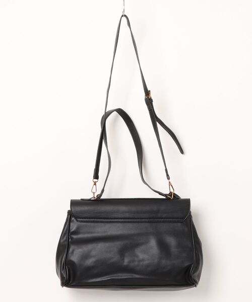 Burner(バーナー)の「【Leathen Leather(レーセンレザー)】通勤スクエア 2サイズショルダーバッグ lea-shbag-18-44(ショルダーバッグ・メンズ・ブラック・FREE)」の2枚目の写真