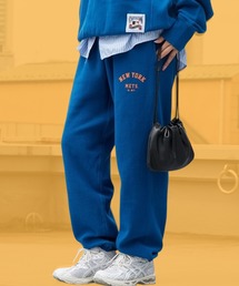 MLB/エムエルビー ×Champion/チャンピオン SWEAT PANTS VINTAGE ブランドロゴ リバースウィーブ パイル地 スウェットパンツ ストリート メンズ 2026秋冬 秋服