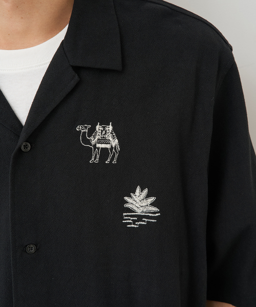 B.C STOCK(ベーセーストック)の「クラフトリゾートシャツ(シャツ/ブラウス・メンズ・ブラック・MEDIUM/LARGE)」の17枚目の写真