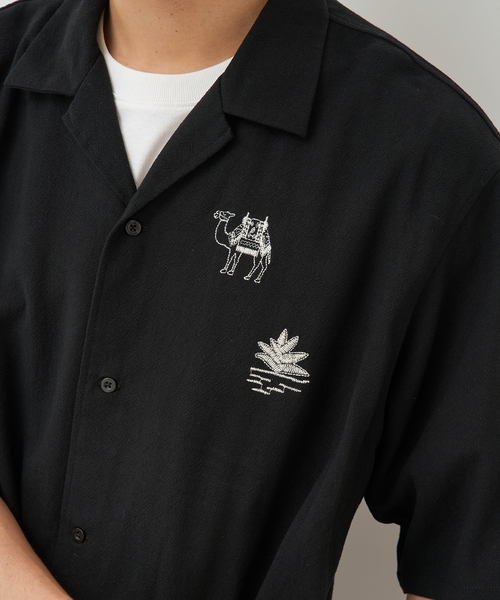 B.C STOCK(ベーセーストック)の「クラフトリゾートシャツ(シャツ/ブラウス・メンズ・ブラック・MEDIUM/LARGE)」の18枚目の写真