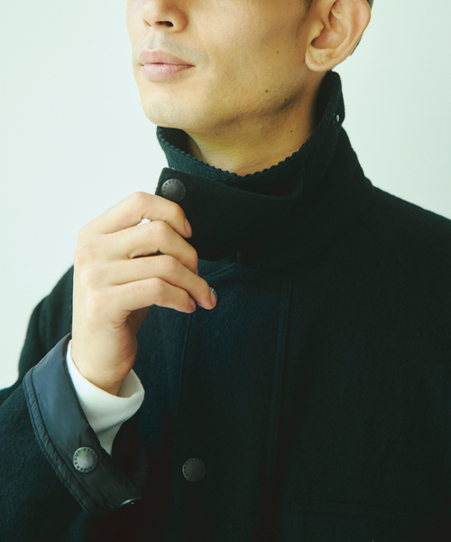 Barbour(バブアー)の「Barbour / バブアー 別注 ウール クロップド オールドビデール(その他アウター・メンズ・ブラック/ブラウン・36/38/40)」の14枚目の写真