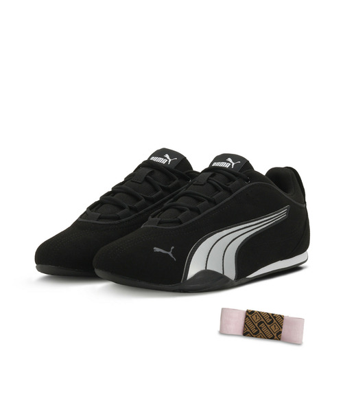 PUMA(プーマ)の「PUMA プーマ ウィメンズ プーマ キャッチ ソレイユ LCS スニーカー(スニーカー・レディース・スモークグレー/ブラック×シルバー・26.0cm/25.0cm/25.5cm/24.0cm/24.5cm/23.5cm/23.0cm/22.5cm)」の8枚目の写真