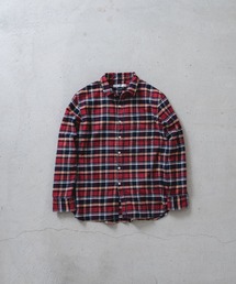 quadro | 起毛ネルチェックレギュラーカラーシャツ(シャツ/ブラウス)
