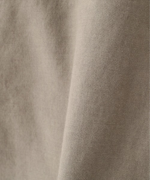 MHL.（エムエイチエル）の「FINE COTTON WOOL TWILL（シャツ/ブラウス・レディース・ブラック/グレー・2/1）」の10枚目の写真