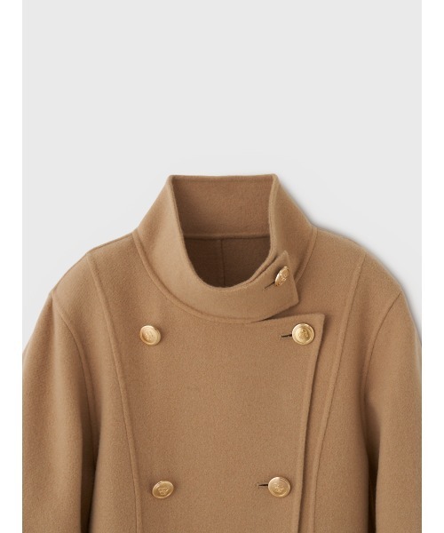 EIMY ISTOIRE(エイミーイストワール)の「ROYAL BOW TIE WOOL COAT(その他アウター・レディース・ブラック/ベージュ・38/36)」の11枚目の写真
