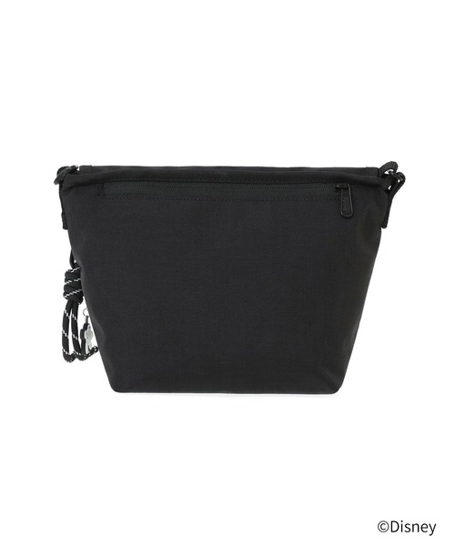 Manhattan Portage(マンハッタンポーテージ)の「NYLON MESSENGER BAG(XS)BACK POCKET W/ DIVIDER MAGNET / MICKEY / 26(メッセンジャーバッグ・レディース・ブラック・X-SMALL)」の4枚目の写真