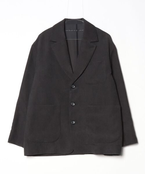 yoko sakamoto(ヨーコサカモト)の「【my beautiful landlet 】CORDUROY TAILORED JACKET(テーラードジャケット・メンズ・ブラック/グレー/オリーブ・2)」の1枚目の写真