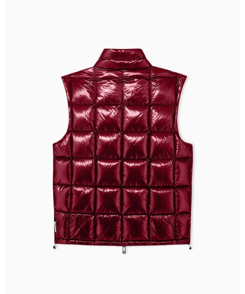 ARMANI EXCHANGE（アルマーニエクスチェンジ）の「【A|X アルマーニ エクスチェンジ】グロッシー ダウンベスト（ダウンベスト・メンズ・バーガンディー/ブラック・X-SMALL/X-LARGE/SMALL/MEDIUM/LARGE）」の8枚目の写真
