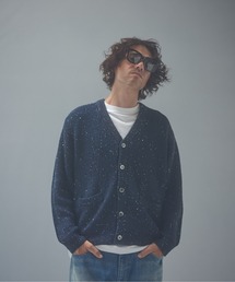 ADAMPATEK/a/p blend sequined cardigan/スパンコールカーディガン