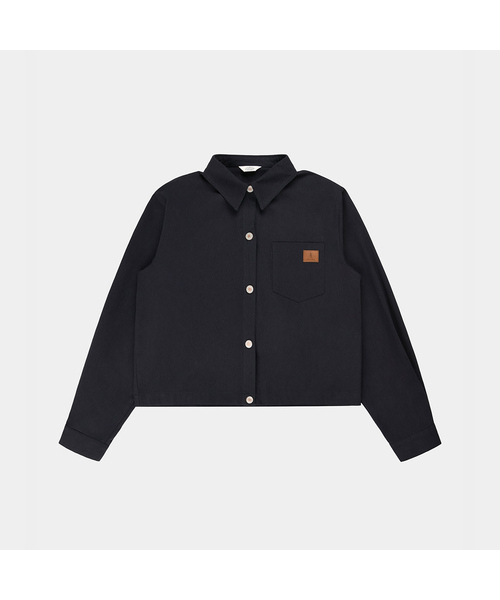 PIGMENT(ピグメント)の「ドットクロップレザージャケット (KYJK2606070)(ライダースジャケット・レディース・ベージュ/ネイビー/ブラウン・FREE)」の3枚目の写真