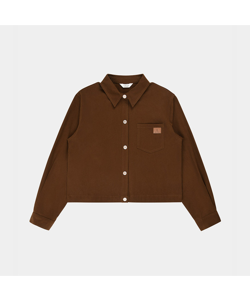 PIGMENT(ピグメント)の「ドットクロップレザージャケット (KYJK2606070)(ライダースジャケット・レディース・ベージュ/ネイビー/ブラウン・FREE)」の1枚目の写真