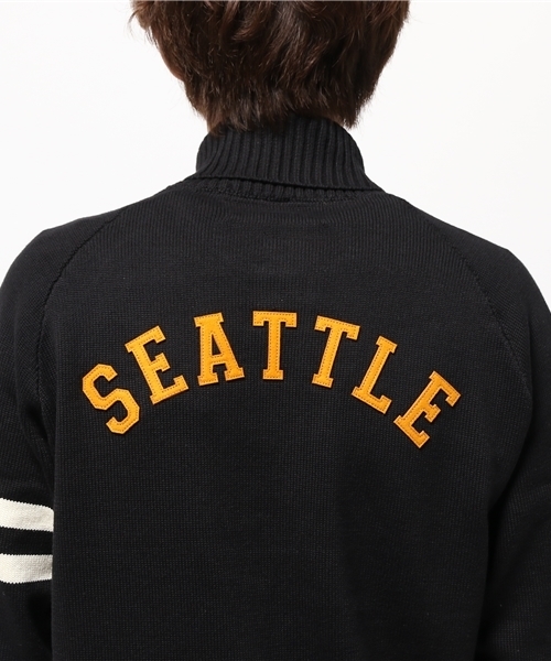 HYSTERIC GLAMOUR(ヒステリックグラマー)の「WOMAN ATHLETICS TYPE-Sワッペン CD(カーディガン/ボレロ・メンズ・ホワイト/ネイビー/ブラック・SMALL/MEDIUM/LARGE)」の12枚目の写真