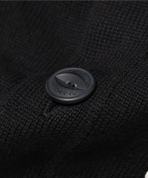 HYSTERIC GLAMOUR(ヒステリックグラマー)の「WOMAN ATHLETICS TYPE-Sワッペン CD(カーディガン/ボレロ・メンズ・ホワイト/ネイビー/ブラック・SMALL/MEDIUM/LARGE)」の7枚目の写真