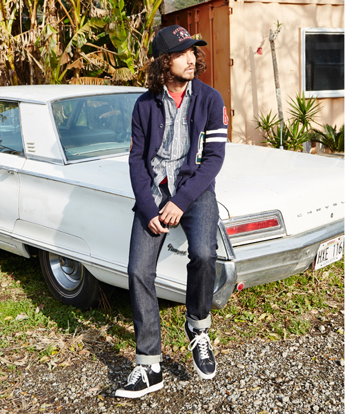 HYSTERIC GLAMOUR(ヒステリックグラマー)の「WOMAN ATHLETICS TYPE-Sワッペン CD(カーディガン/ボレロ・メンズ・ホワイト/ネイビー/ブラック・SMALL/MEDIUM/LARGE)」の18枚目の写真