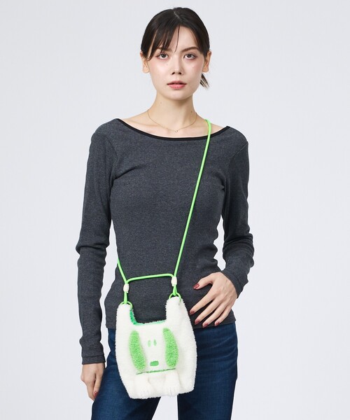 PEANUTS(ピーナッツ)の「【ROOTOTE / ルートート】RS mid クリプティッド ピーナッツ-1R / ルーショッパー ミッド クリプティッド ピーナッツ(ショルダーバッグ・メンズ・パープル/レッド/ピンク/イエロー/オレンジ/ブルー/グリーン・フリー)」の2枚目の写真